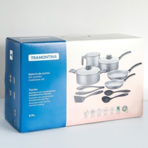 Bateria de cocina - 9 Piezas - Turim